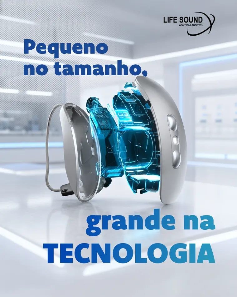 Pequeno no tamanho, grande na tecnologia